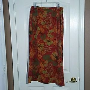 FINAL MARKDOWN Ladies' Nine & Company Fall Colors Skirt (12)